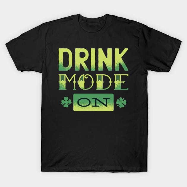 Drink mode on shirt T-Shirt by A&P